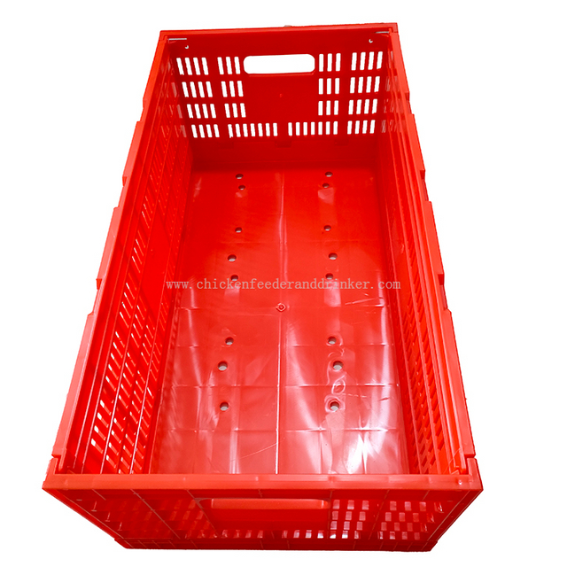 Jaula de transporte para pollos vivos, caja de volumen de pollos, caja de transporte de plástico para aves de corral, pato, pollo, Paloma, LMC-05