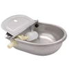 Cuenco de agua automático para vacas, bebedero de acero inoxidable para ganado, cuenco de agua potable para caballos, bebedero para ganado y ovejas