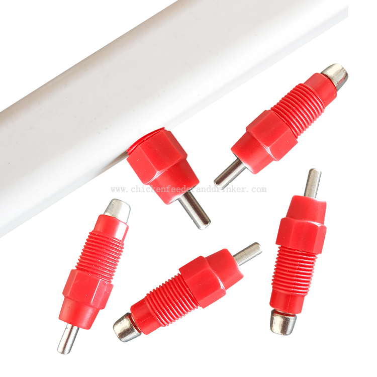 Equipo automático para aves de corral LM-09, el mejor bebedero con tetina para pollitos, sistema de línea de bebida para granja de pollos 