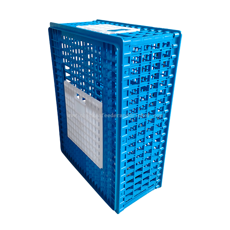 Jaula de transporte para pollos, cajas de transporte para granjas avícolas, jaula de transporte de plástico para pollos de engorde, caja de transferencia para pollos adultos, LM-96