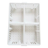 Jaulas de plástico para transporte de pollitos, cajas de transporte para aves de corral, jaula de transferencia, cubos para pollos, caja de transporte para pollitos, LMC-12